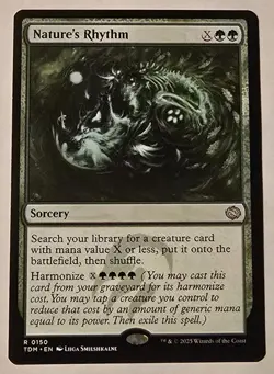 MTG Nature's Rhythm Tarkir: Dragonstorm Regular NM - Image 2