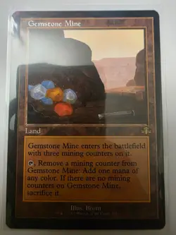 MTG Gemstone Mine (Retro Frame) - Dominaria Remastered - [NM] - English - Image 1