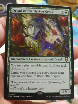 Dryad of the Ilysian Grove Commander: Modern Horizons 3 Regular - Image 1