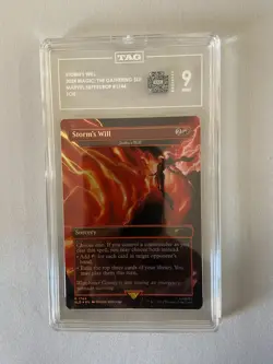 2025 Magic Gathering Marvel Storm's Will #1744 FOIL TAG 9 #2727 - Image 1