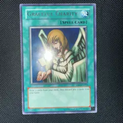 Graceful Charity DB2-EN095 Dark Beginning 2 Unlimited Rare NM Yugioh - Image 2