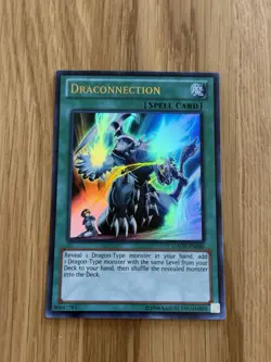 YUGIOH Draconnection (GAOV-EN086) Ultra Rare Yu-Gi-Oh Spell Trading Card TCG - Image 1