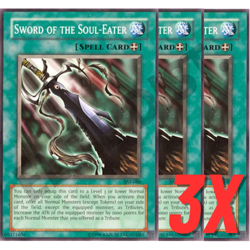Yugioh Sword of the Soul-Eater (AST-086) (NEAR MINT) (3X) - Image 1