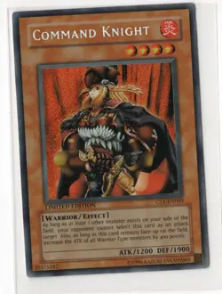 Command Knight - CT1-EN003 - Secret Rare - Limited Edition LP YuGiOh! YGO MISC - Image 1