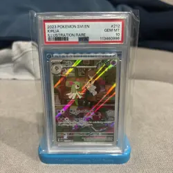 Pokemon Card PSA 10 Kirlia Illustration Rare S&V Base 2023 212/198 - Image 1