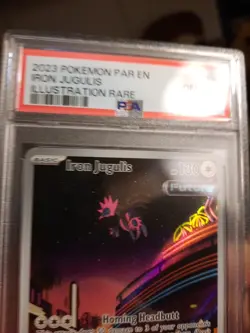 Iron Jugulis Illustration Rare Psa 10 Gem Mint 2023 Paradox Rift 216 Par En Card - Image 4