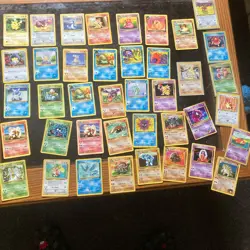 Wizards Of The Coast Vintage 1999 Pokemon Lot Of Common 40 Cards - Image 2