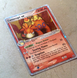 Camerupt EX #92/106 Emerald MP/HP - 2005 Pokemon TCG Card - Image 3