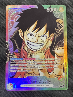 (PROXY CARD) One Piece TCG - Monkey. D. Luffy OP05-060 Alt Art Leader - Image 2