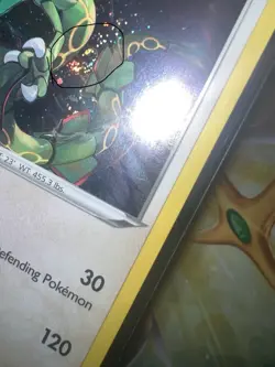 Pokemon TCG Rayquaza - SWSH029 Sword & Shield Black Star Promo NM W/Swirl - Image 2