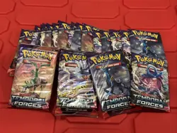 (Lot of 20) Pokemon Booster Packs Pokemon Scarlet & Violet Temporal Forces NEW - Image 1