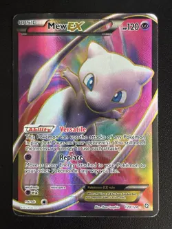 Mew EX 120/124 Dragons Exalted Full Art Holo Ultra Rare English 2012 HP 120 - Image 1