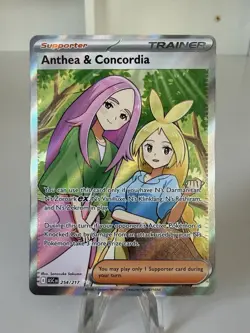 Anthea and Concordia 254/217 Ascended Heroes Pokemon TCG Full Art Trainer - Image 1