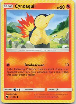 Cyndaquil 39/214 Common Lost Thunder Pokemon TCG NM - Image 1