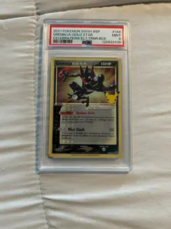 GRENINJA GOLD STAR #144 CELEBRATIONS - PSA 9 POKEMON CARD Elite Trainer Box - Image 2