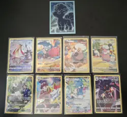 POKEMON TCG SILVER TEMPEST TRAINER GALLERY LOT OF 8 NEAR MINT TO MINT PACK FRESH - Image 1