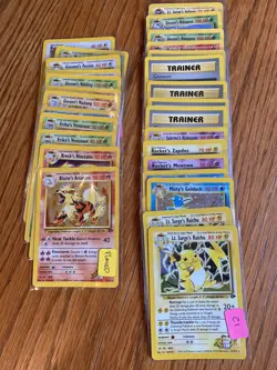 Pokemon Gym Challenge, Unlimited Edition Rares - Pick your cards - Image 1