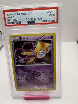 2016 Pokemon XY Jirachi Gen. Radiant Collection #RC13 PSA 9 - Image 1