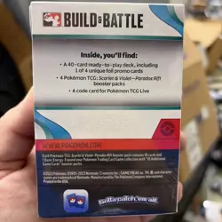 Pokemon - Scarlet and Violet - Paradox Rift - Build and Battle Kit - Image 2