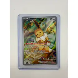 Eevee SVP 173 Promo Holo Scarlet & Violet NM - Pokemon Card Sleepy Art - Image 1
