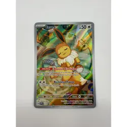 Eevee SVP 173 Promo Holo Scarlet & Violet NM - Pokemon Card Sleepy Art - Image 2