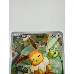 Eevee SVP 173 Promo Holo Scarlet & Violet NM - Pokemon Card Sleepy Art - Image 3