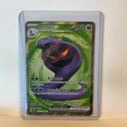 Pokemon TCG Arbok ex 185/165 Sv: Scarlet & Violet 151 UR Full Art Holo - Image 1