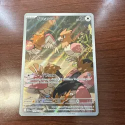 Spearow 151/132 Illustration Rare Mega Evolution Pokemon Near Mint - Image 1
