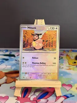 Pokemon English Milktank (Poke Ball Pattern) 081/131 Prismatic Evolutions NM - Image 1