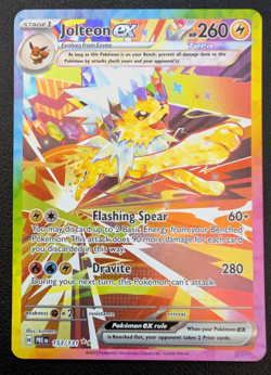 Jolteon ex 153/131 Prismatic Evolutions Special Illustration Rare Pokemon - Image 1
