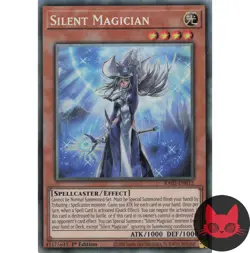 Yugioh Silent Magician RA02-EN012 Collector's Rare 1st Edition NM - Image 1