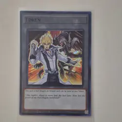 Konami Yu-Gi-Oh! Jack & Red Dragon Archfiend Token Foil TKN5-EN043 - Image 1