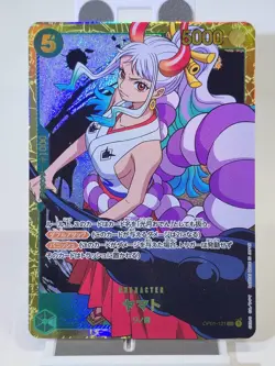 Yamato One Piece Jpn (Secret Rare Alt Art) OP01-121 SEC ROMANCE DAWN *CLEAN - Image 1