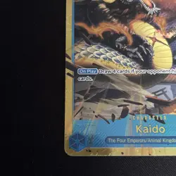 One Piece TCG Premium Booster The Best Kaido OP05-118 SEC Card NM - Image 5