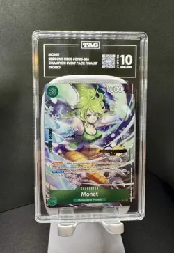 ONE PIECE MONET 2024 CHAMPIONSHIP EVENT PACK OP05-036 - PSA 10 - Image 1