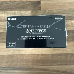 One Piece TCG OP-16 The Time Of Battle Booster Box (New & Sealed) IN HAND - Image 4
