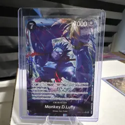 Bandai One Piece CCG Monkey D. Luffy OP15 Special Holo 7000 OP15-082 EN - Image 1