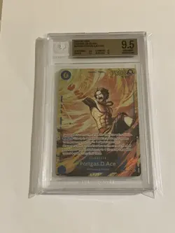2025 ONE PIECE OP13-CARRYING ON HIS WILL #119 PORTGAS D. ACE BGS 9.5 - Image 1