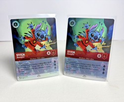 2x Disney Lorcana Stitch Abomination D100 COLLECTORS 21/P1 Foil Promo NM - Image 1