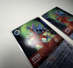 2x Disney Lorcana Stitch Abomination D100 COLLECTORS 21/P1 Foil Promo NM - Image 4