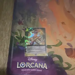 Disney Lorcana TCG Woody set champ foil promo. Top 8 - Image 1