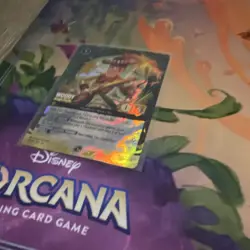 Disney Lorcana TCG Woody set champ foil promo. Top 8 - Image 3