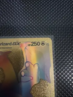 Pokemon TCG Charizard GX 150/147 Gold Ultra Rare Burning Shadows NM Holo Card - Image 4