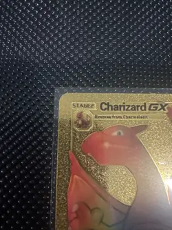 Pokemon TCG Charizard GX 150/147 Gold Ultra Rare Burning Shadows NM Holo Card - Image 5