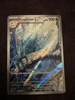 Dragonair Illustration Pokemon TCG Scarlet & Violet Card - Image 1