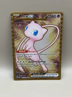 Mew ex - (151 Metal Card) 205/165 Sv: Scarlet & Violet 151 - Image 1
