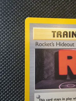 2000 Pokemon Rocket's Hideout Team Rocket Trainer Stadium 1st Edition Card 63/64 - Image 4