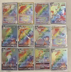 Pokemon TCG Rainbow rare Lot 12 Cards - Image 1