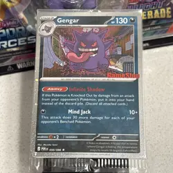 Pokemon TCG Gengar 050/088 Promo Sealed Stamped Gamestop Promo Card - Image 1