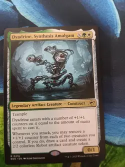 Dyadrine, Synthesis Amalgam 216 Rare Edge of Eternities Magic: The Gathering NM - Image 1